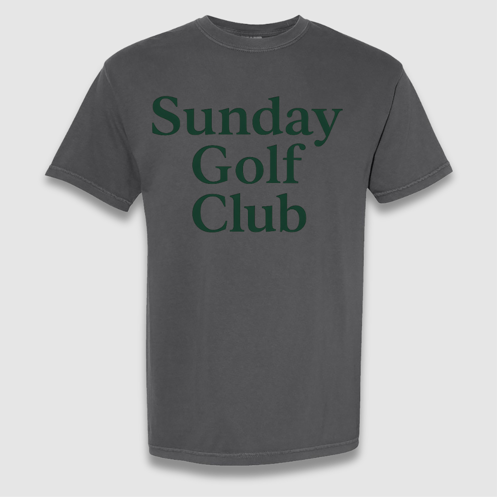 Sunday Golf Club T Shirt