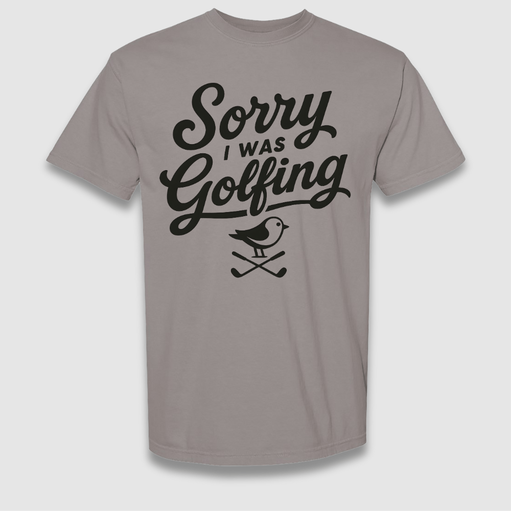 I Was Golfing T Shirt