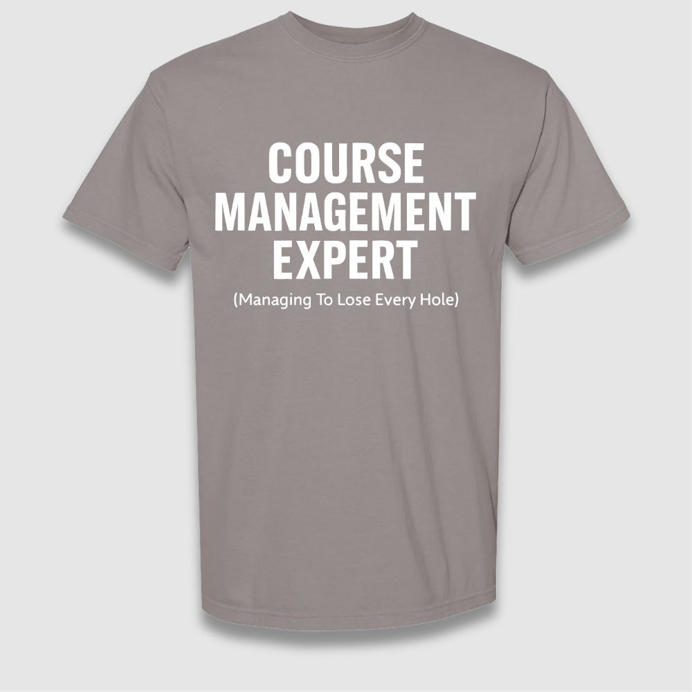 Course Management Expert T Shirt