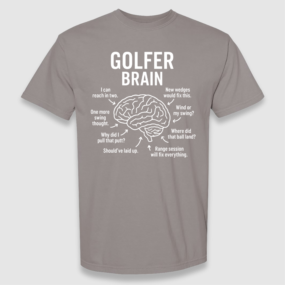 Golfer Brain Tee