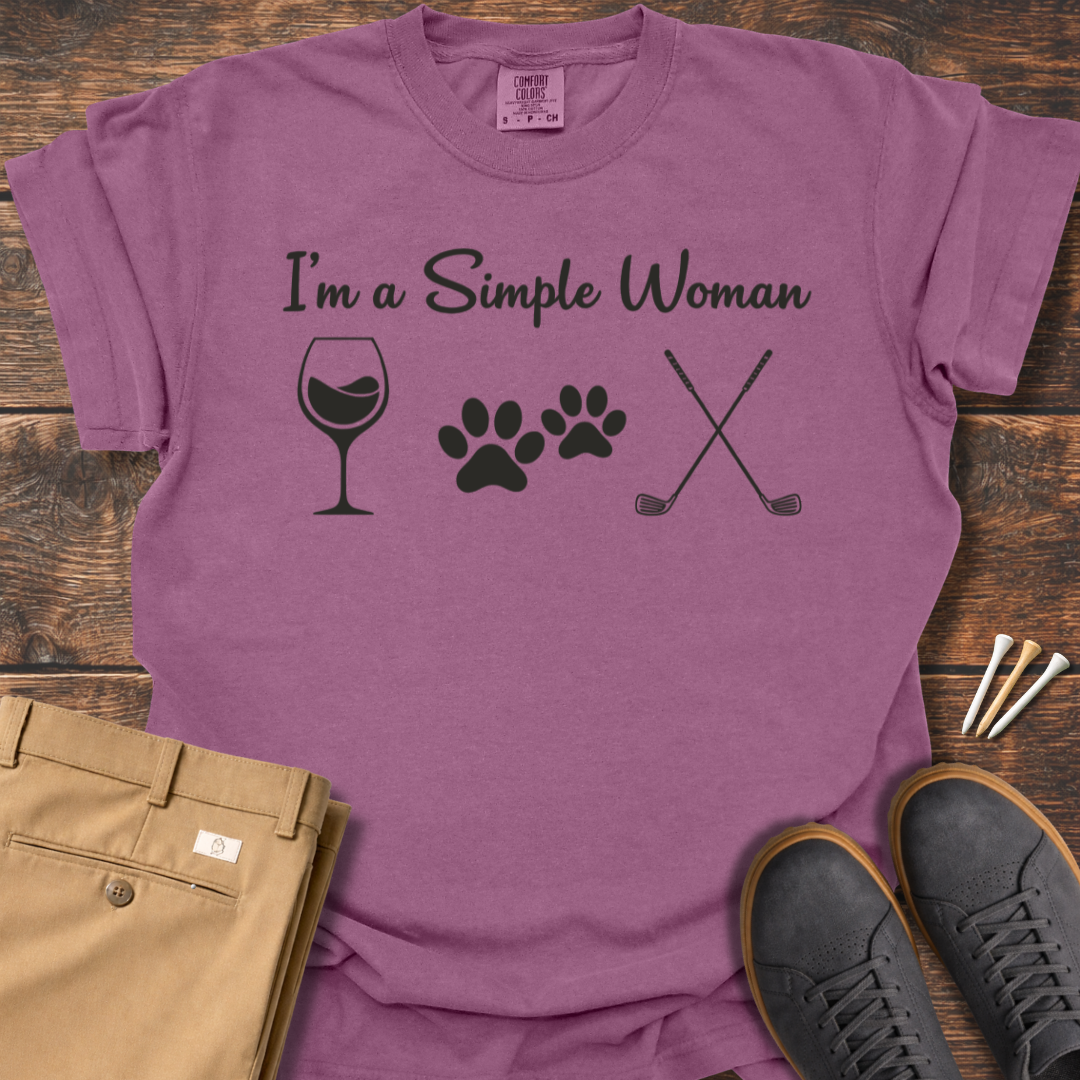 Simple Woman T Shirt