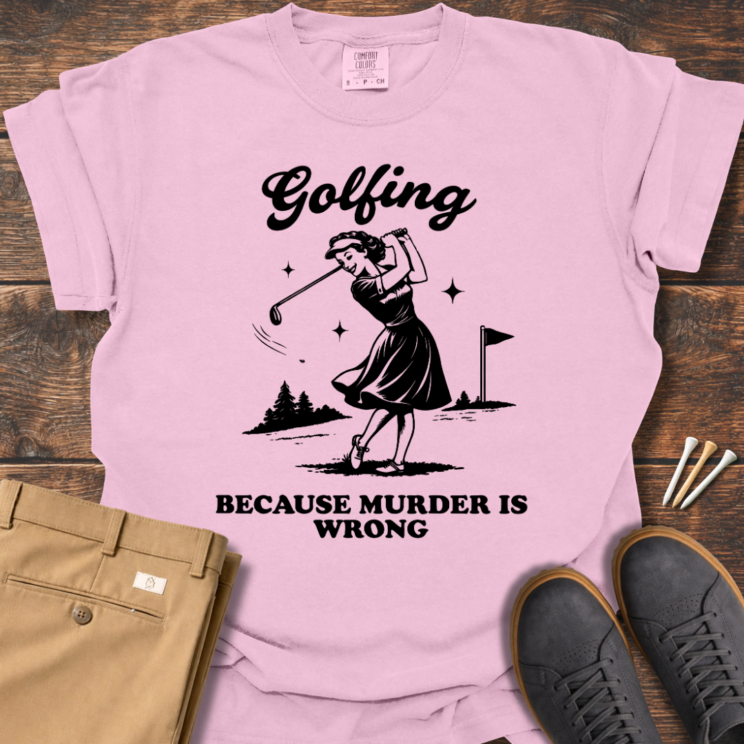 Murder Is Wrong T Shirt