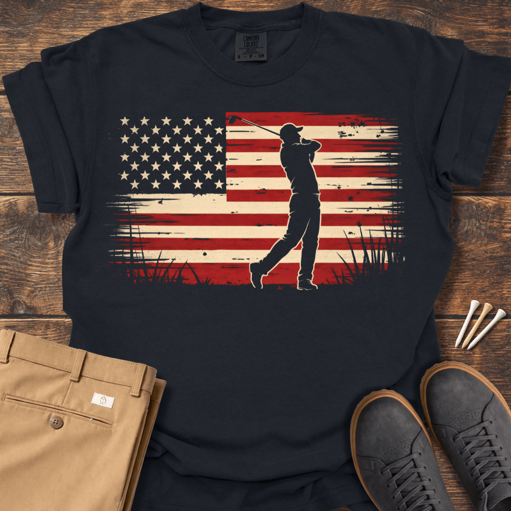 American Golfer T Shirt