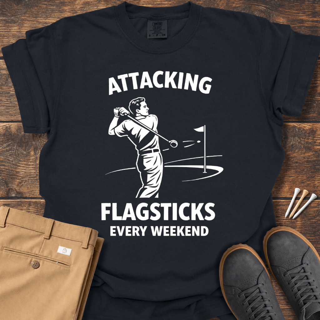 Attacking Flagsticks T Shirt