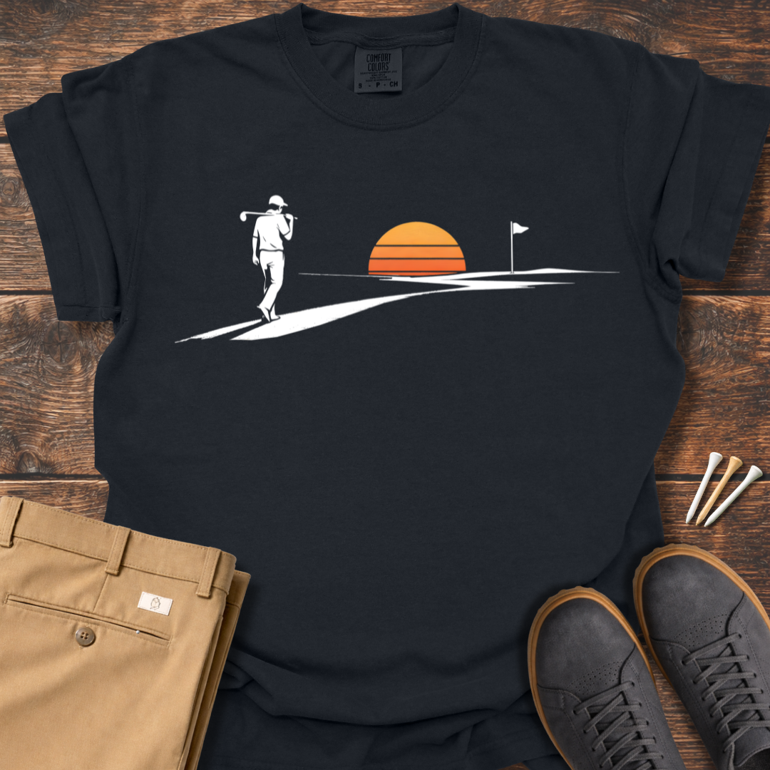 Sunset Fairway T Shirt
