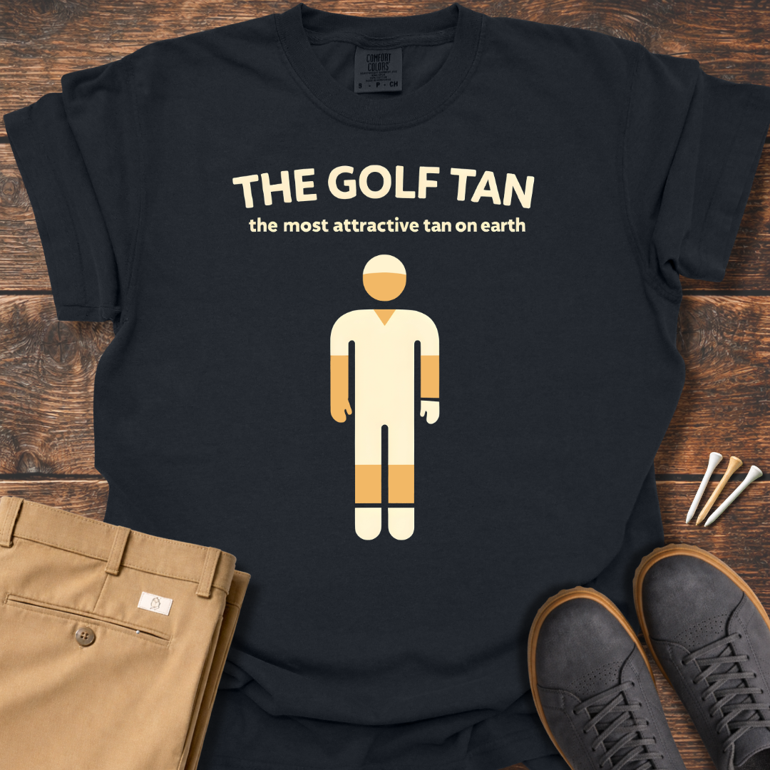 The Golf Tan T Shirt
