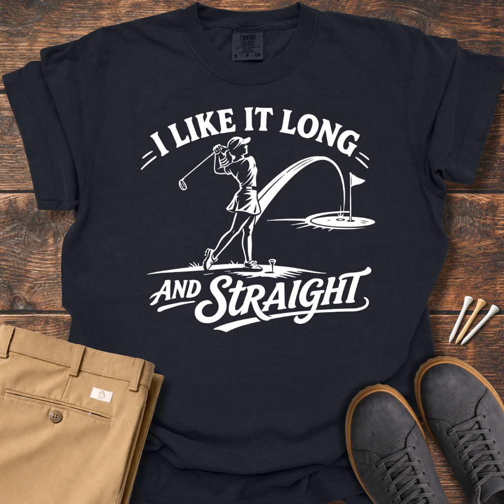 Long & Straight T Shirt