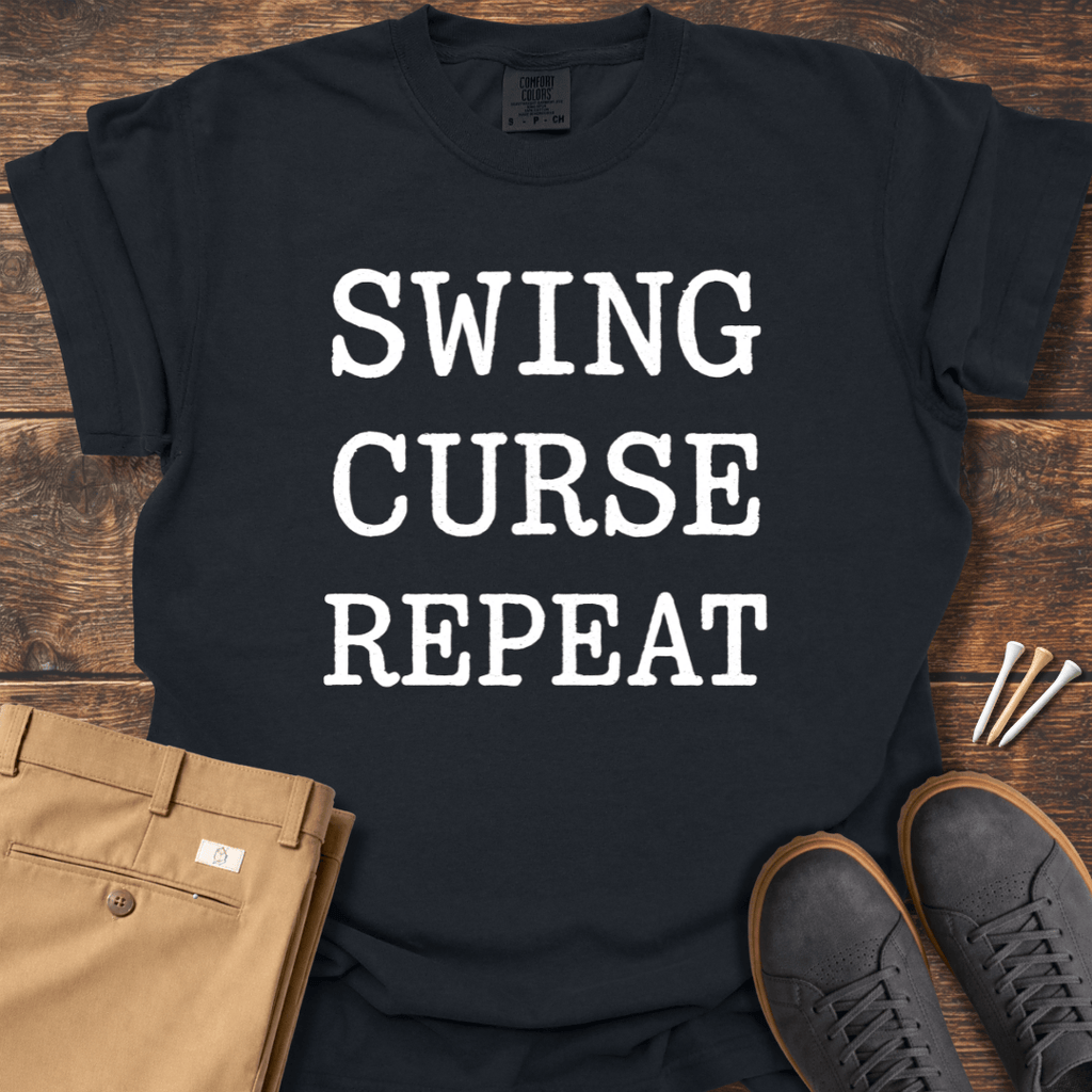 Swing Curse Repeat T Shirt