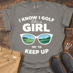 Golf Like A Girl T Shirt