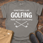 I Like Golfing T Shirt