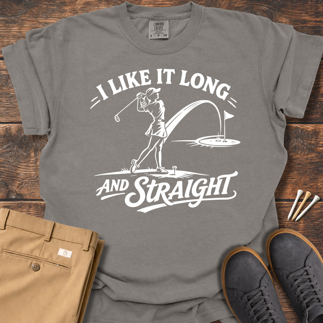 Long & Straight T Shirt