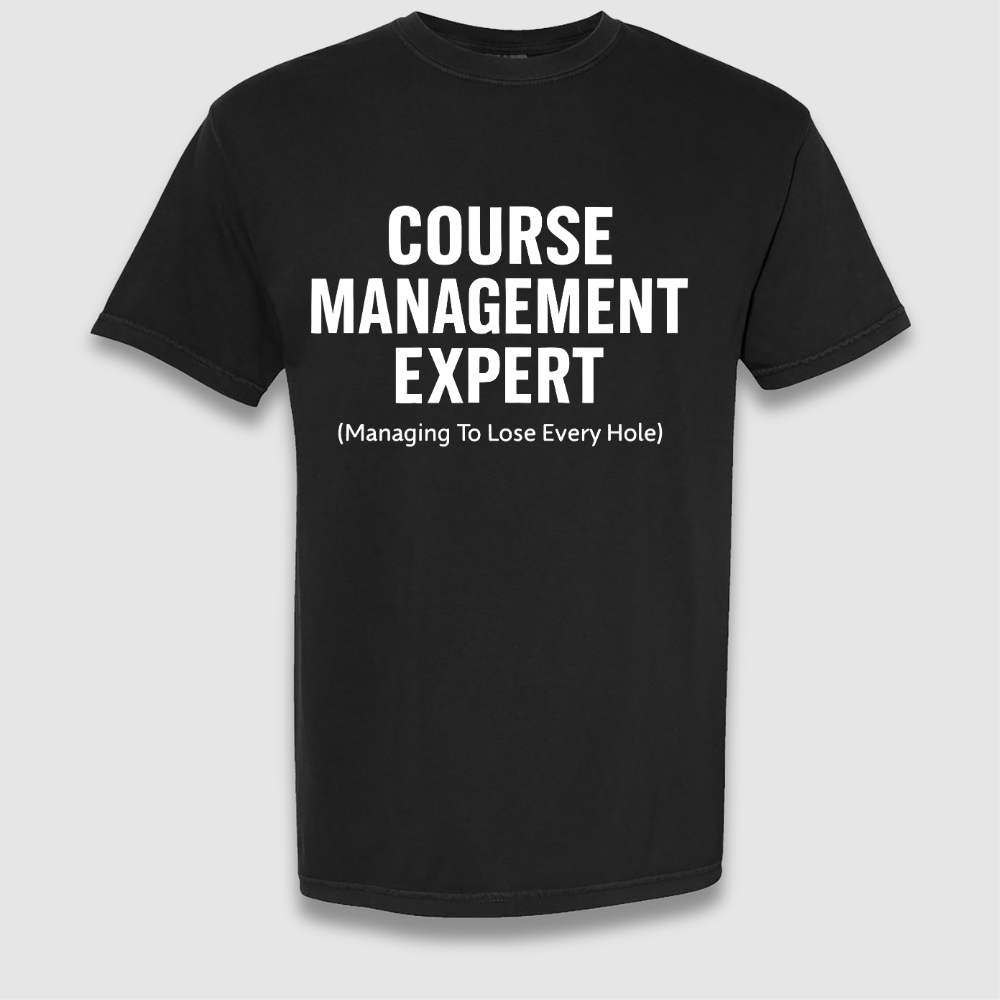 Course Management Expert T Shirt