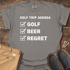 Golf Trip Agenda T Shirt