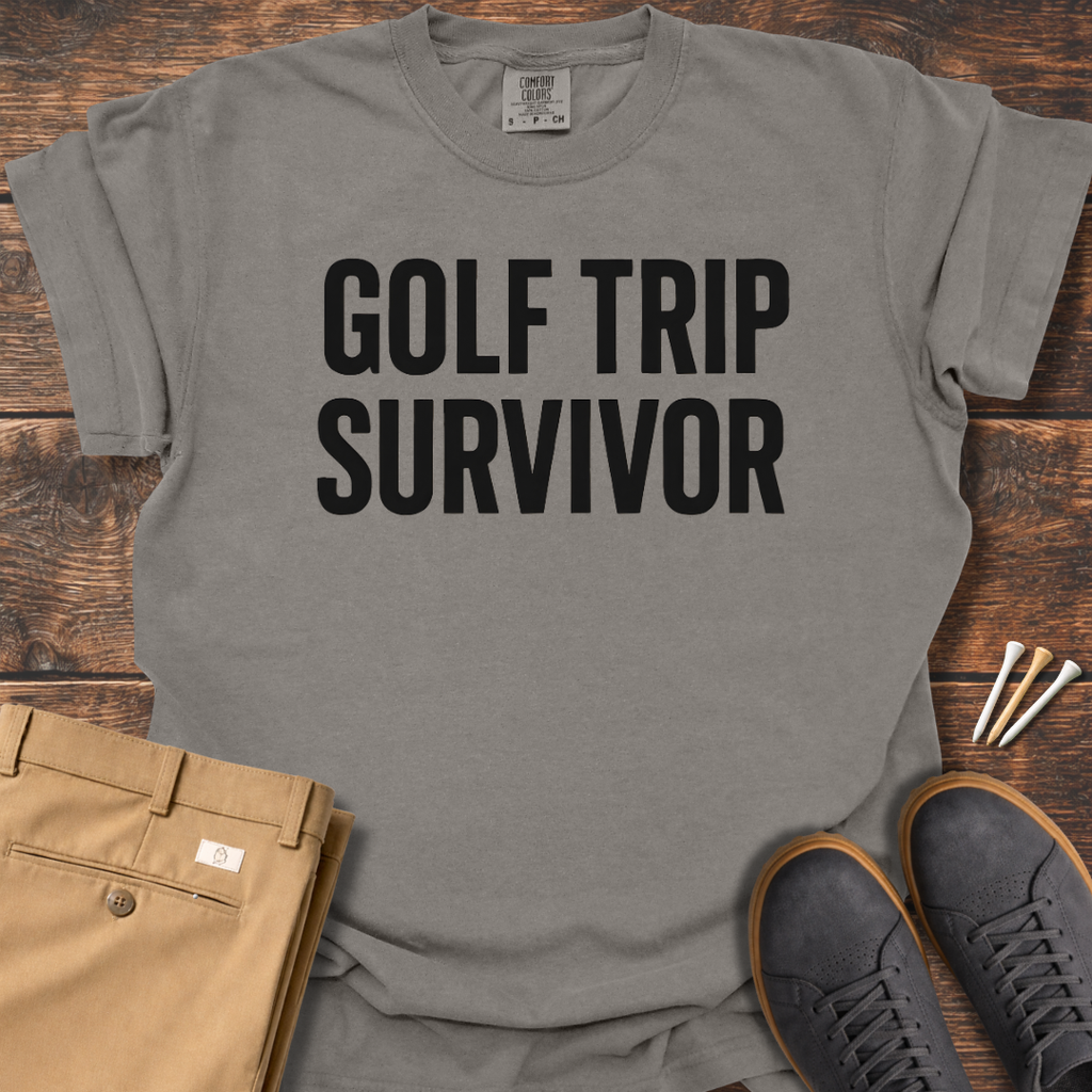 Golf Trip Survivor T Shirt