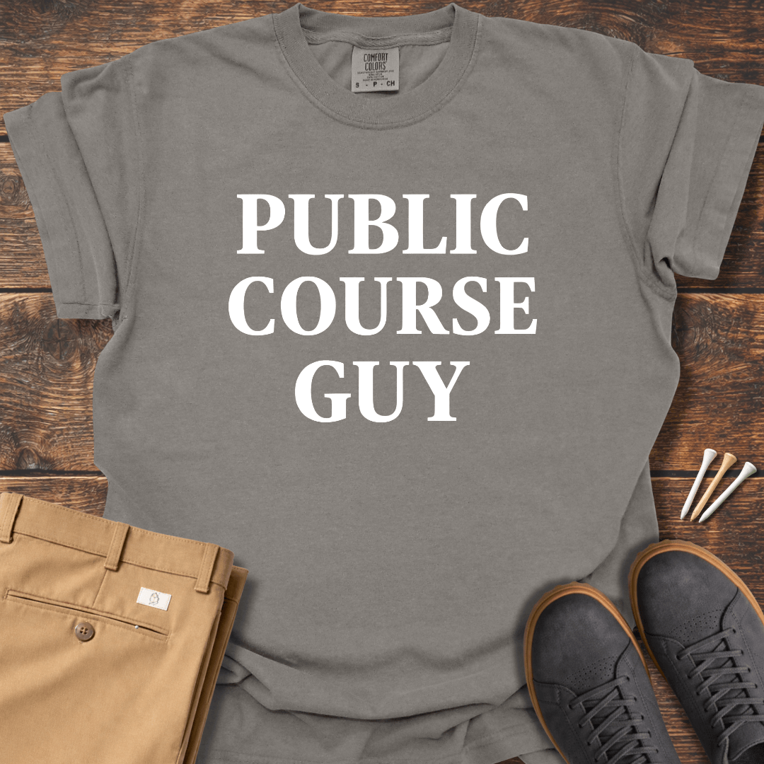 Public Course Guy T Shirt