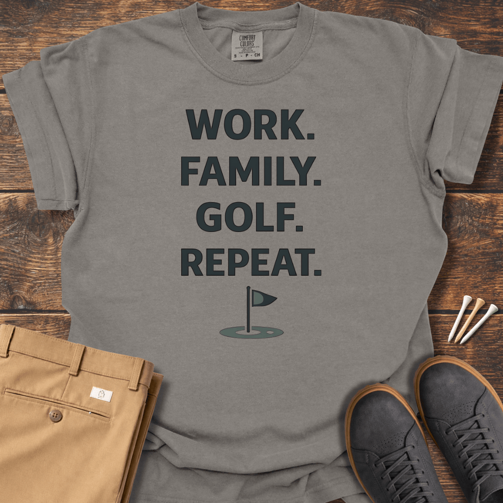 Work Familt Golf T Shirt