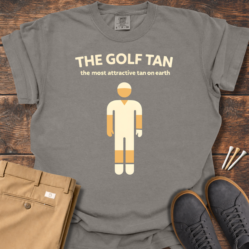 The Golf Tan T Shirt