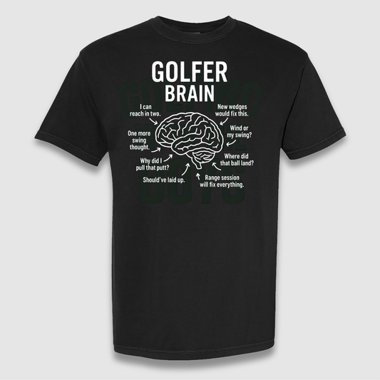 Golfer Brain T Shirt