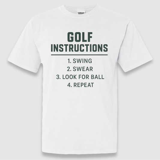 Golf Instructions Tee