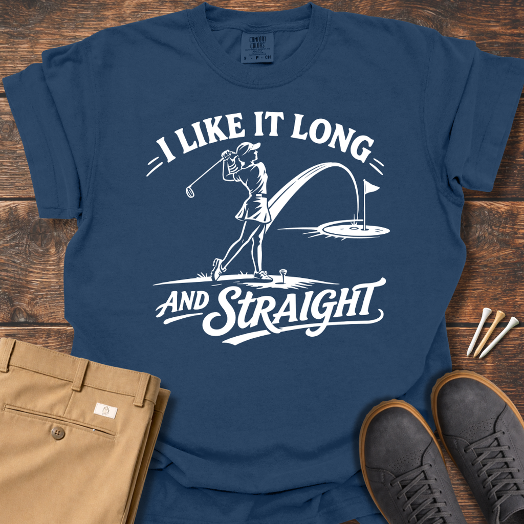 Long & Straight T Shirt