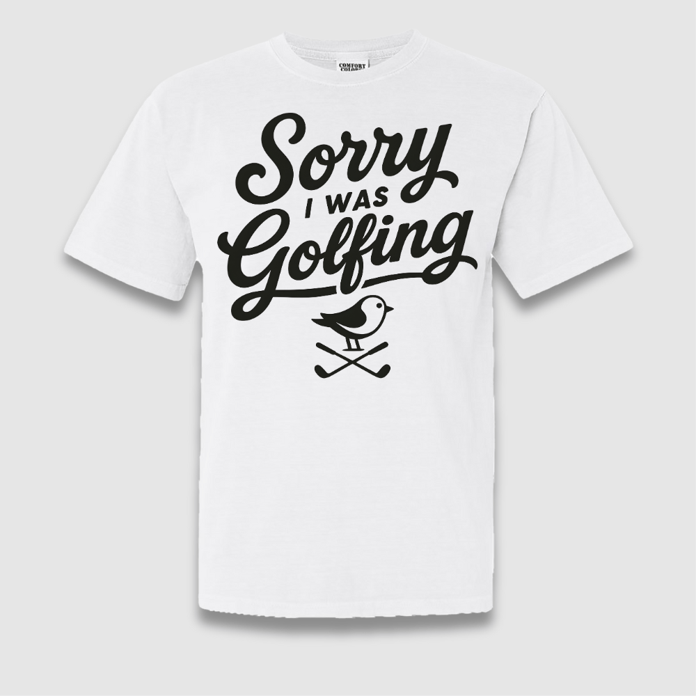 I Was Golfing T Shirt