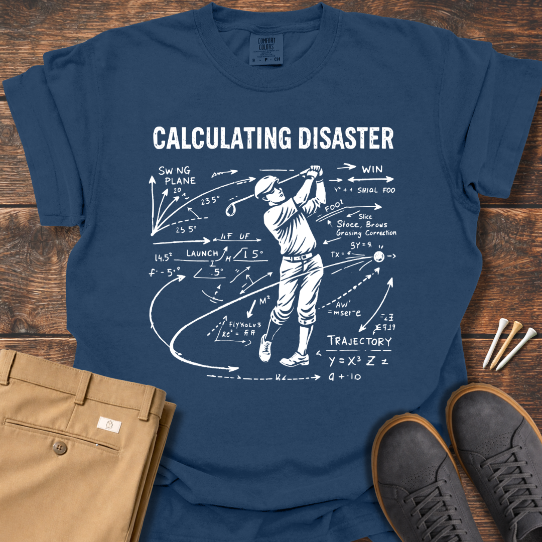 Calculating Disaster T Shirt