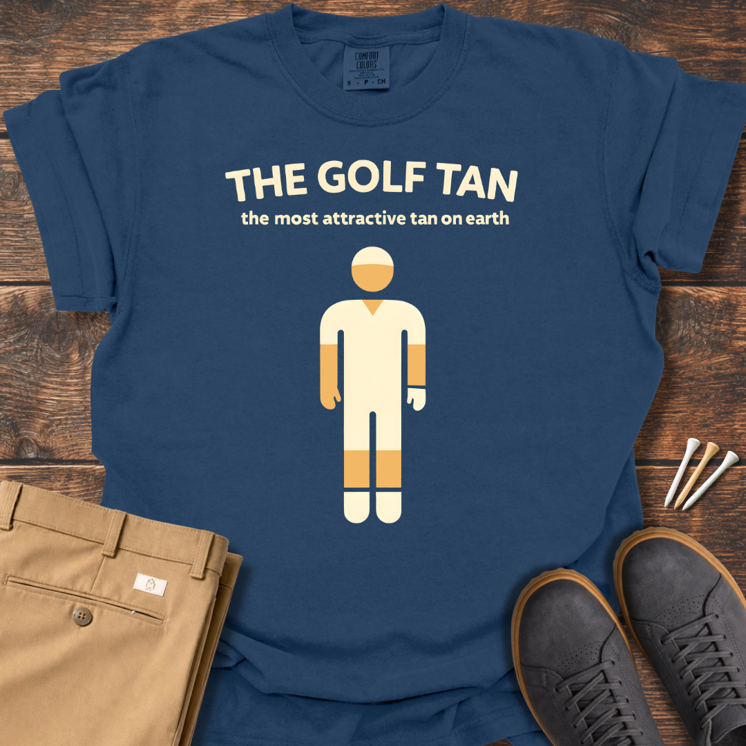 The Golf Tan T Shirt