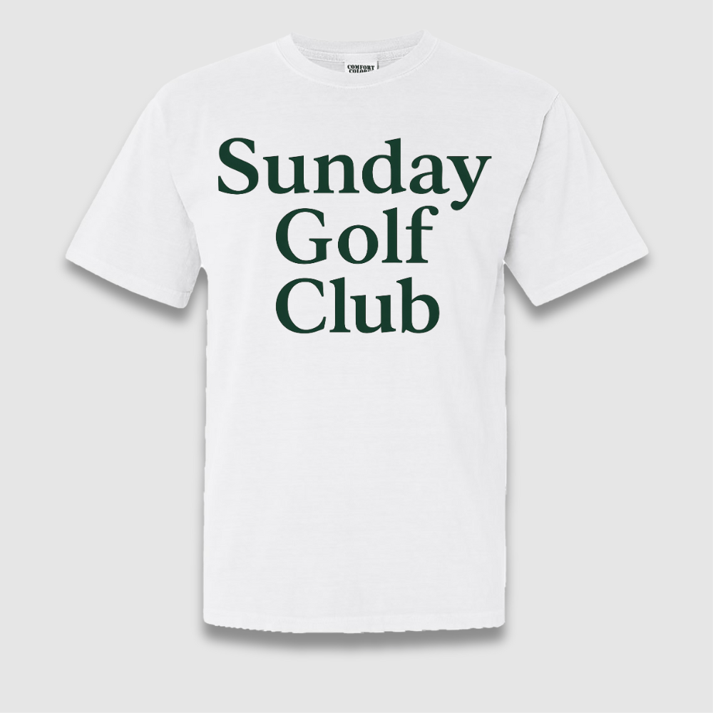 Sunday Golf Club T Shirt