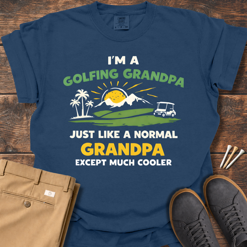 Golfing Grandpa T Shirt