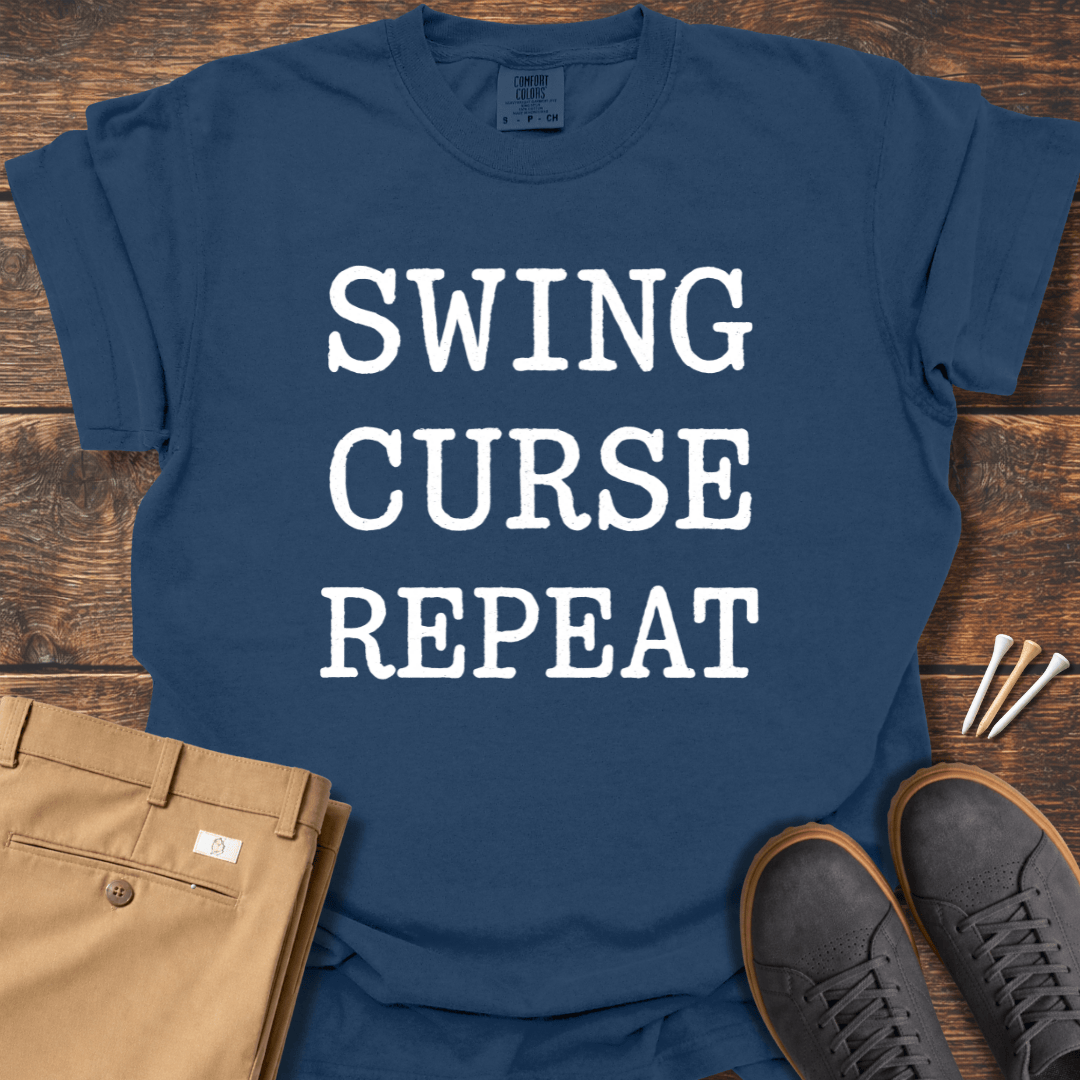 Swing Curse Repeat T Shirt