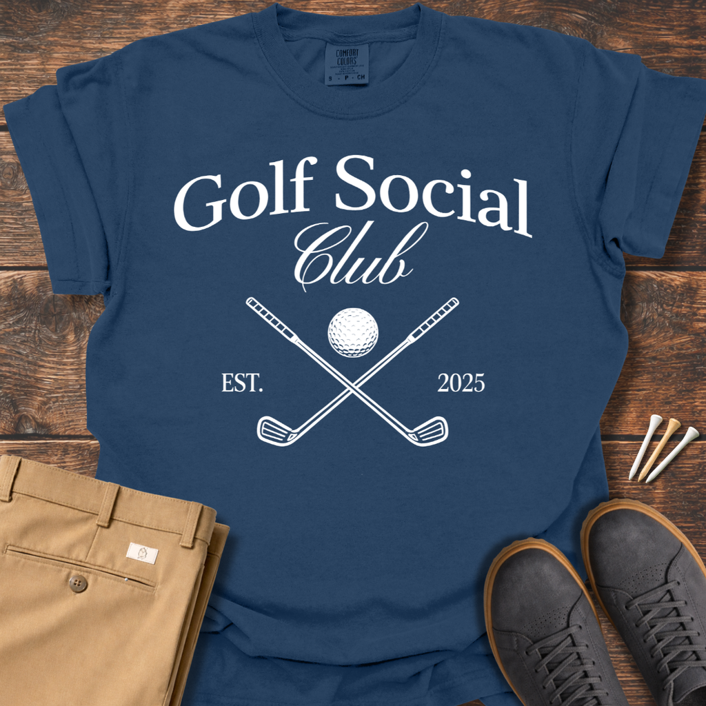 Golf Social Club T Shirt