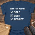 Golf Trip Agenda T Shirt