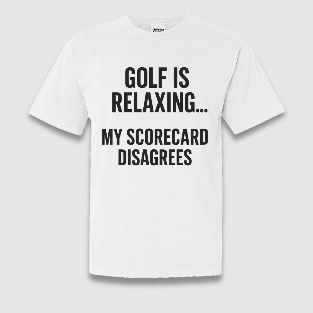Golf Is Relaxing T Shirt