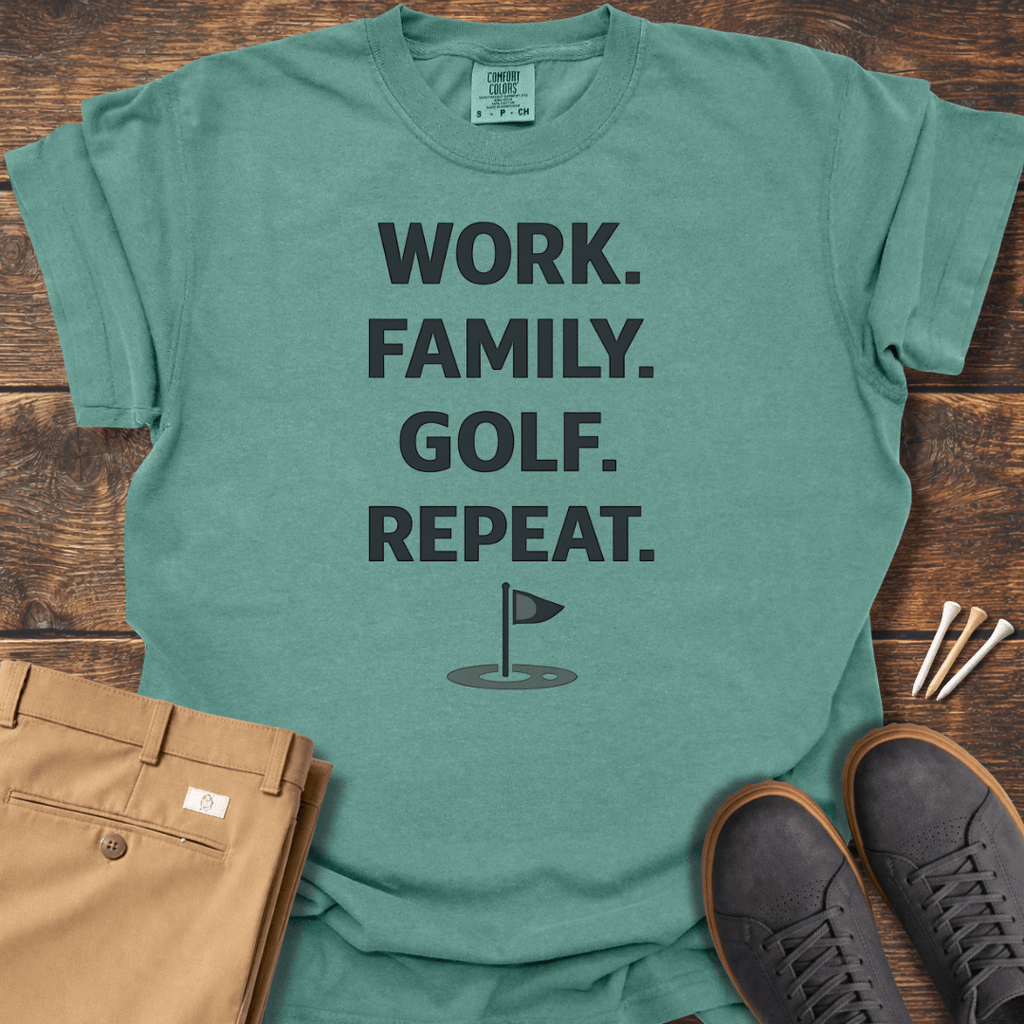 Work Familt Golf T Shirt