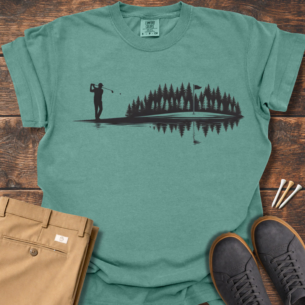 Peaceful Golf T Shirt