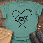Love Golf T Shirt
