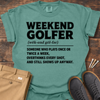 Weekend Golfer Definition T Shirt