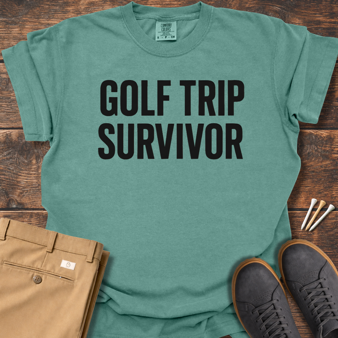 Golf Trip Survivor T Shirt