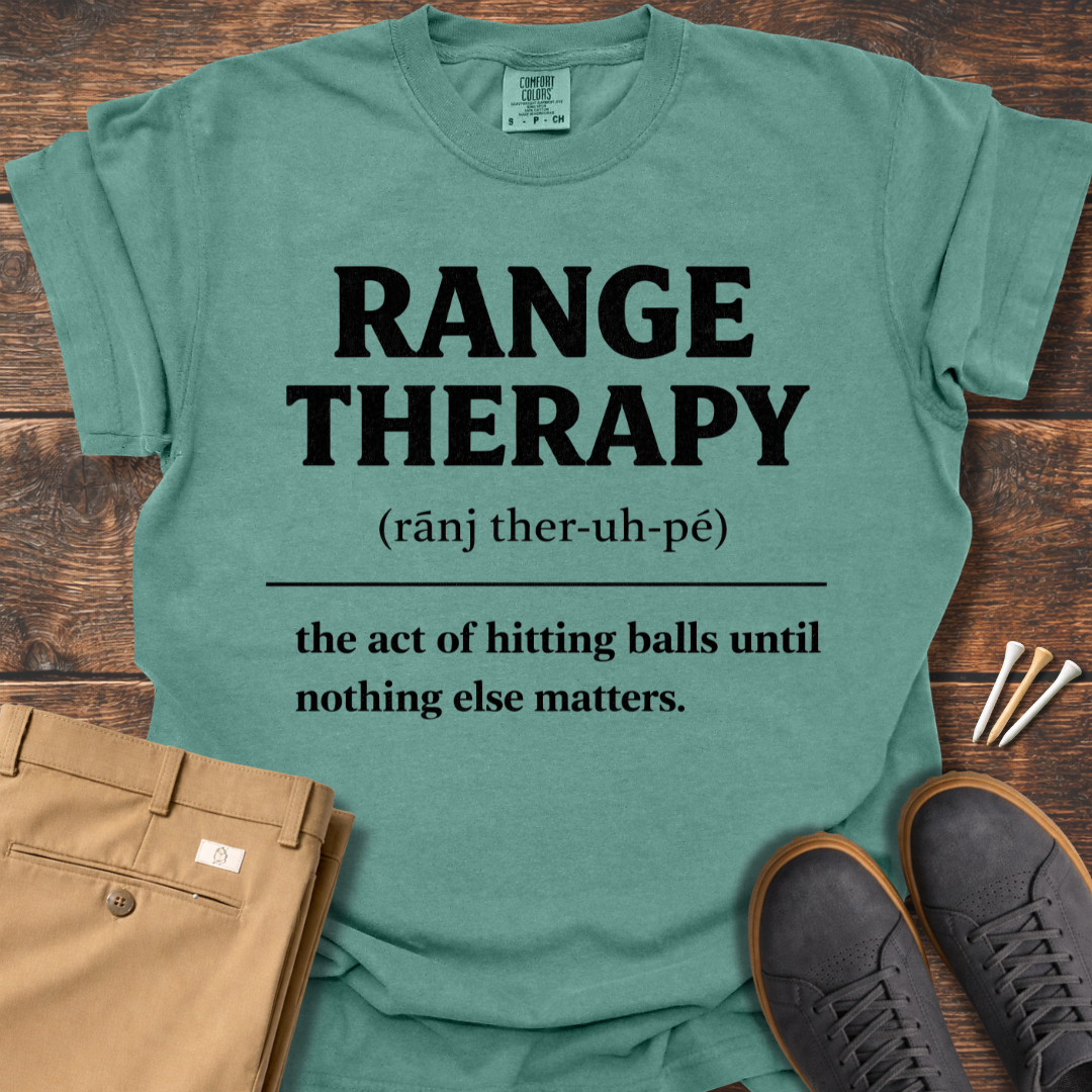 Range Therapy Definition T Shirt