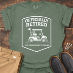 Officially Retired T Shirt