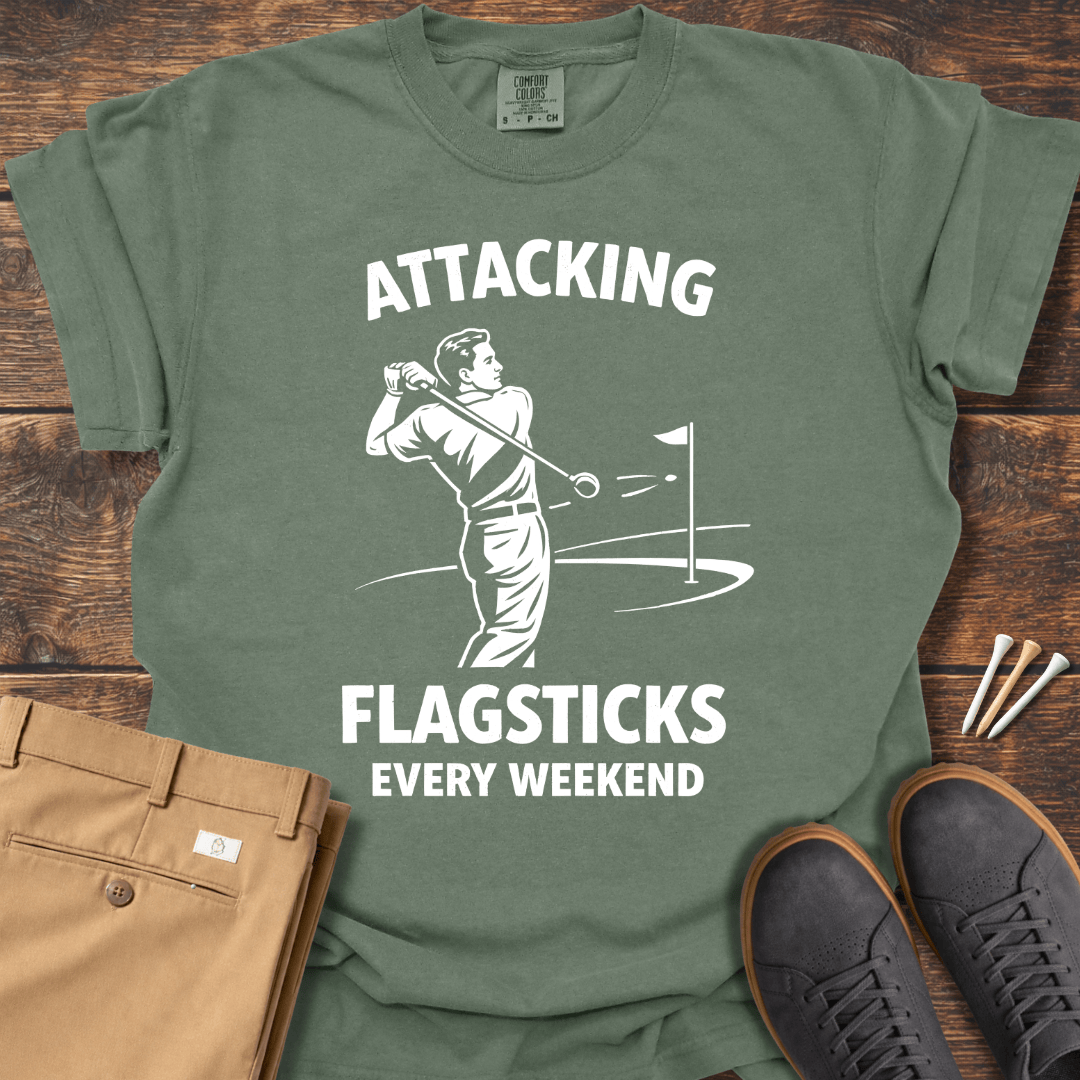 Attacking Flagsticks T Shirt