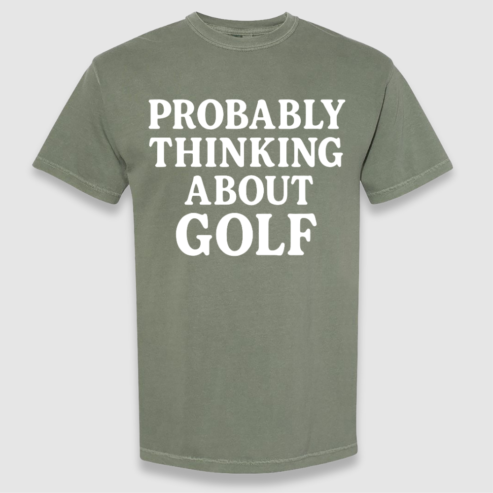 Thinking About Golf T Shirt