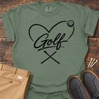Love Golf T Shirt