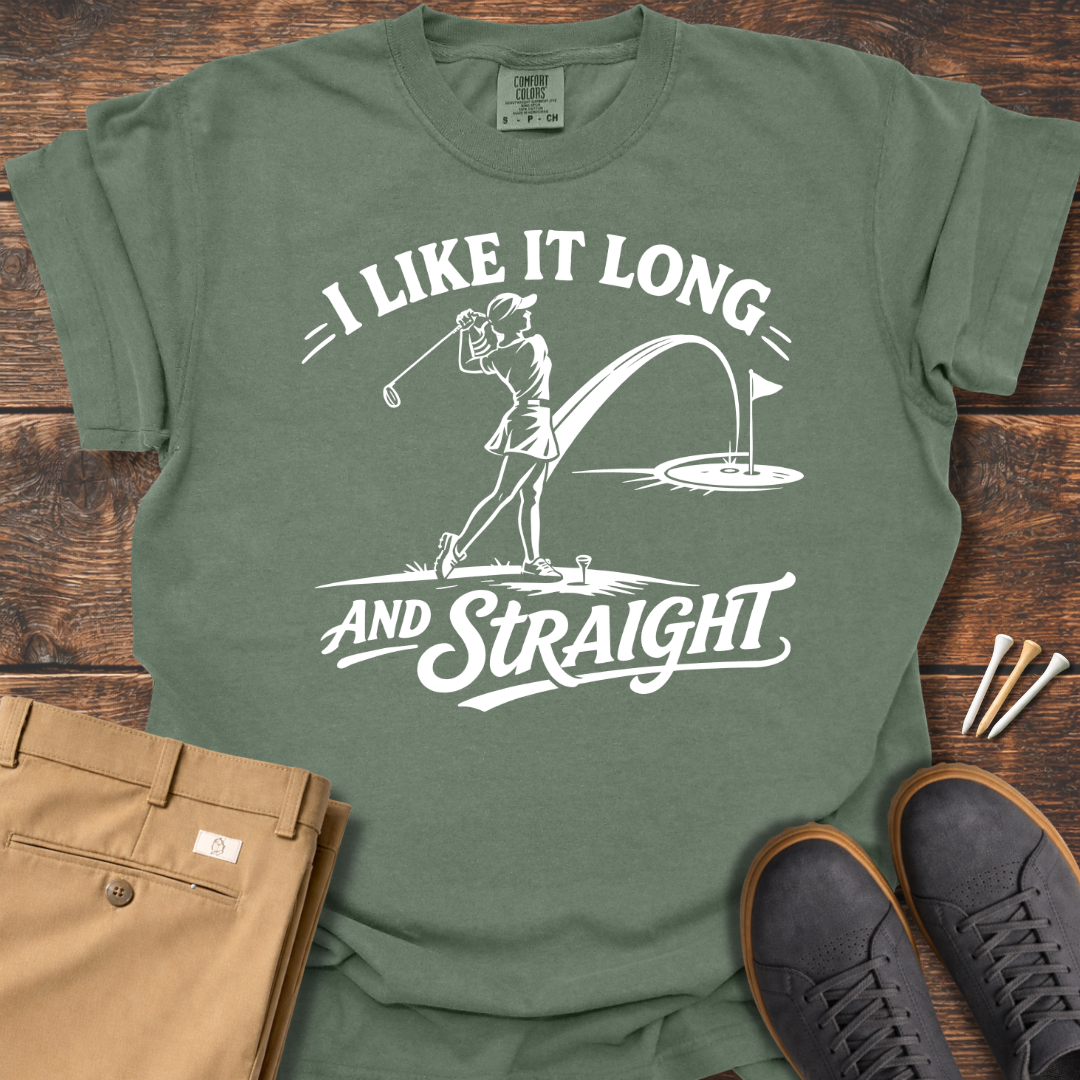 Long & Straight T Shirt