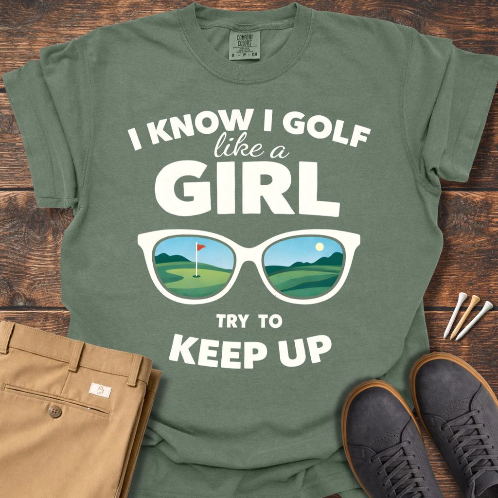 Golf Like A Girl T Shirt