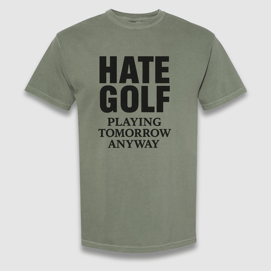 Hate Golf T Shirt