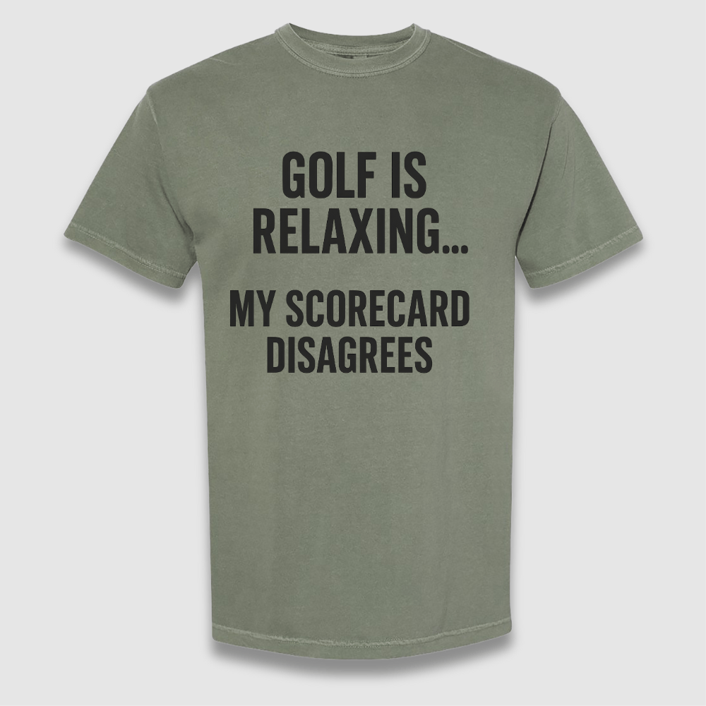 Golf Is Relaxing T Shirt
