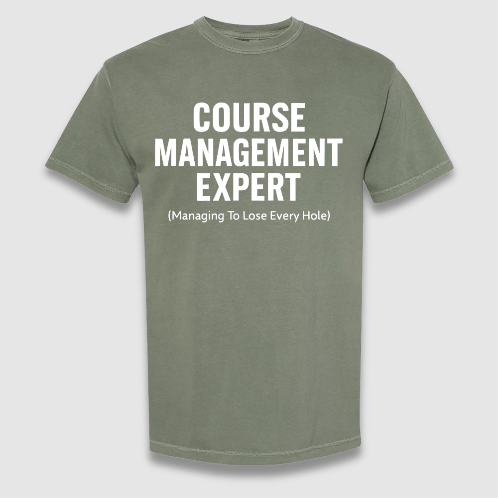 Course Management Expert T Shirt