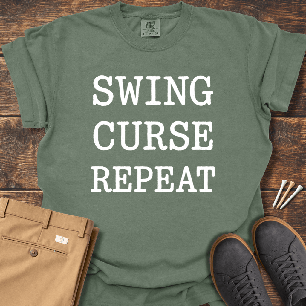 Swing Curse Repeat T Shirt