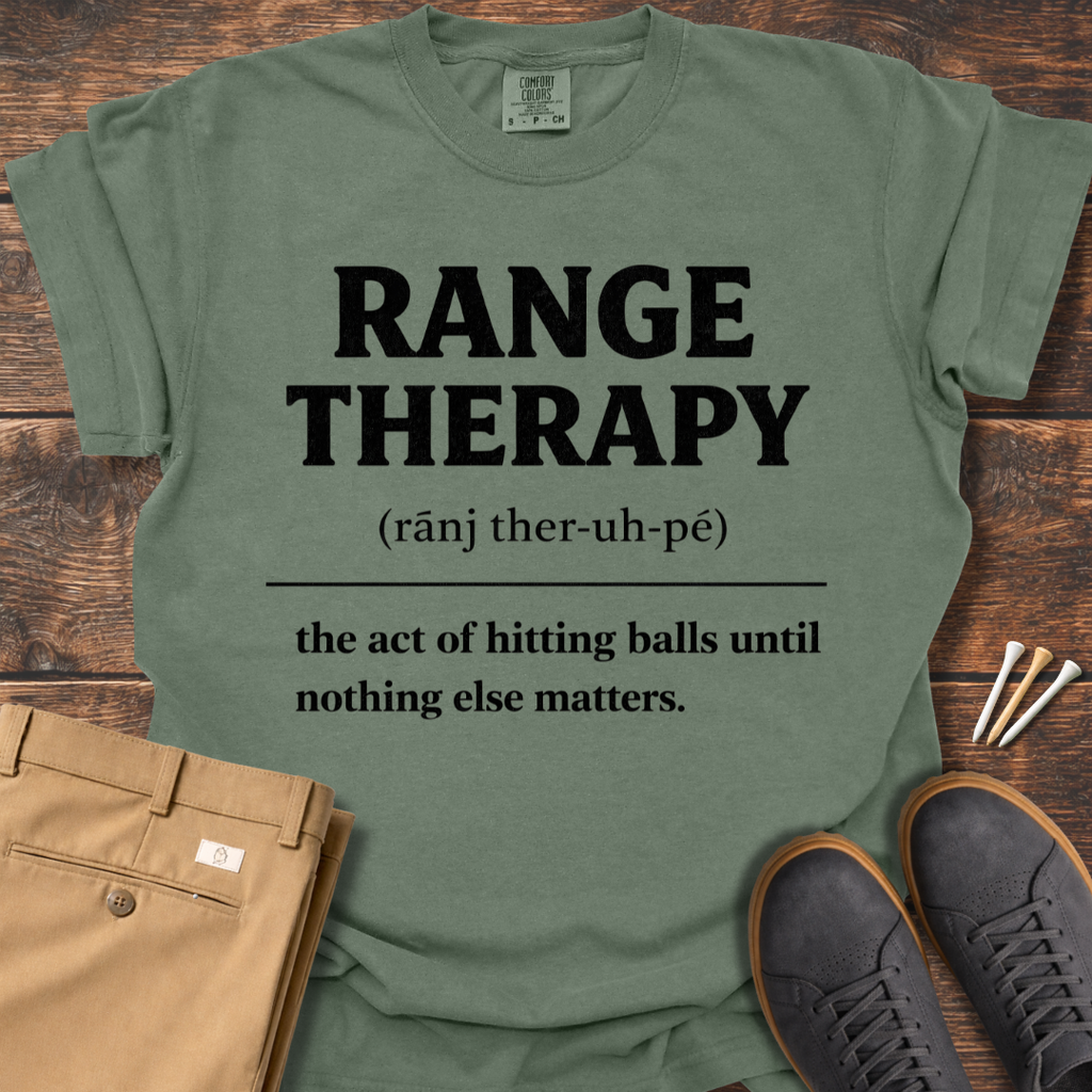 Range Therapy Definition T Shirt